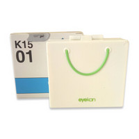 eyekan（世纪凯达） 隐形眼镜盒 伴侣盒 双联盒护理盒K1501   白色