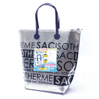Toyal东洋铝 日本品牌 保温购物袋L号*2个 时尚保冷保温保鲜包购物袋便携午餐野餐烧烤便当包饭盒提袋冷藏包