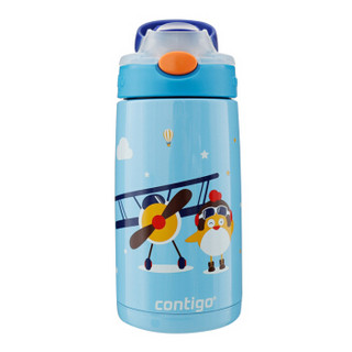 contigo HBC-GIZ026 304不锈钢 保温杯 400ml 蓝色