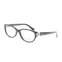 FERRAGAMO 菲拉格慕 女款黑色镜框黑色镜腿光学镜架眼镜框 SF2742A 001 53MM