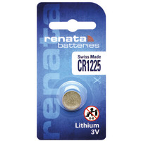 瑞纳达 Renata 瑞士原装进口 电视遥控器纽扣电池CR1225 汽车钥匙3D眼镜3V锂电池