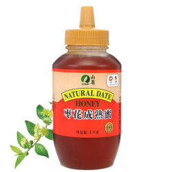 山萃 中粮 山萃 蜂蜜 枣花蜜 1000g（瓶装）成熟蜜