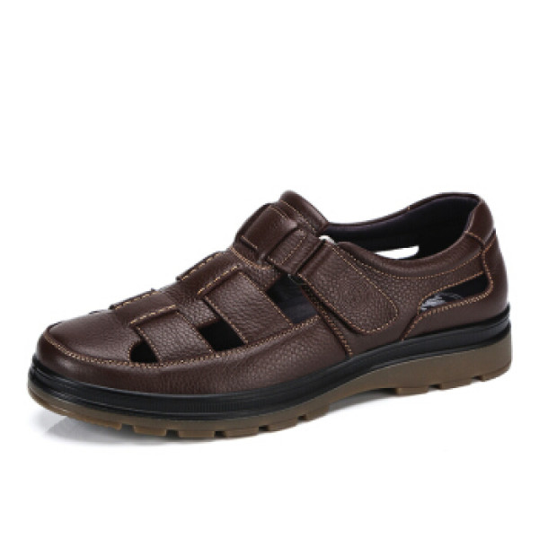 商品camel 骆驼 男士凉鞋舒适透气休闲牛皮便捷耐磨包脚 w722287102