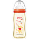 pigeon 贝亲 AA151 Disney系列 自然实感宽口径玻璃彩绘奶瓶 240ml 米奇 L奶嘴 *3件