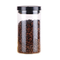Hero(咖啡器具) Hero 咖啡器具) Hero 玻璃密封罐玻璃瓶子储物罐 1000ml