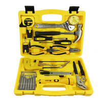 波斯（BOSI）BS511021 21件家用工具组套 家用工具箱套装 五金手动工具组套