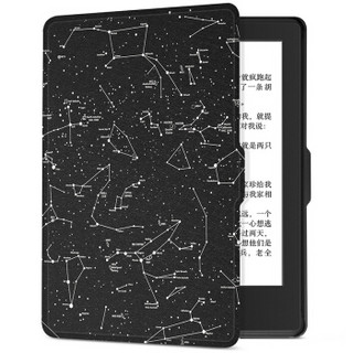 柏图 适配Kindle 558版/咪咕版保护套/壳 彩绘系列 入门款Kindle电子书休眠皮套 星座图谱