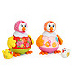 汇乐玩具（HUILE TOYS）益智玩具 跳舞鸡718 运动爬行婴幼儿童 电动声光玩具颜色随机 *2件