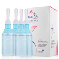 诗洁（shijie）女用洗液 女性私密清洁灌洗液 100ml* 4支