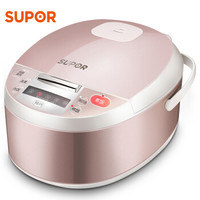 苏泊尔（SUPOR）电饭煲 电饭锅 4L容量 黄晶内胆不锈钢机身CFXB40FD8141-86