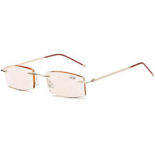 百尚意特 老花眼镜  男女通用 非球面树脂高清镜片 H0003  茶色 250度