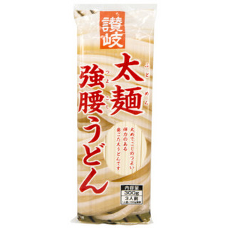 日本进口 赞岐粗乌冬面(挂面) 面条拉面速食面条 300g