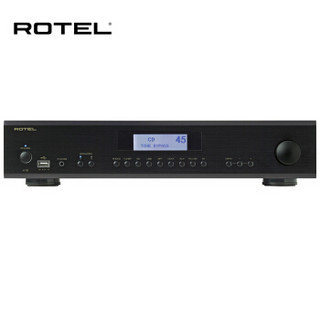 ROTEL A12 音响 音箱 hifi高保真 功放 立体声合并式功率放大器 PC-USB/蓝牙 黑色