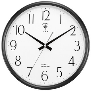 七王星 POLARIS 北极星 挂钟客厅简约创意石英钟时尚卧室钟表现代时钟欧式挂表26cm