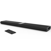 RSR TB393-SW简约版 专业电视音响 无线蓝牙回音壁 全功能SOUNDBAR 黑色