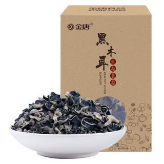 金唐(JinTang)东北黑木耳(精选）160g/盒  秋木耳干货