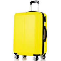 Vantiiear 梵地亚 双杆万向轮拉杆箱旅行箱登机箱 黄色 20英寸