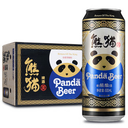 熊猫王（Panda King）精酿啤酒 12度 听罐装 500ml*12听整箱装 *3件