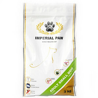 比利时进口 欧帝亿 IMPERIAL PAW 小型犬老年狗粮3kg 比熊泰迪贵宾金毛老年犬狗粮通用型天然粮