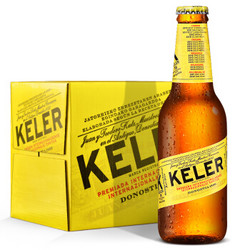 开勒啤酒 250ml*12瓶装 西班牙原装进口啤酒（KELER） *2件