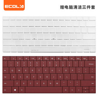 宜客莱（ECOLA）笔记本键盘膜保护膜适用微软Surface laptop  EC004 高透