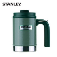 Stanley史丹利经典系列不锈钢真空时尚保温桌面杯473毫升 绿色
