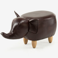 多瓦娜DOWANA 凳子 超可爱儿童款换鞋凳 家用大象脚凳DWN-D001