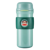 PAUL FRANK 大嘴猴 PFD001 304不锈钢保温杯 400ml 海洋绿色