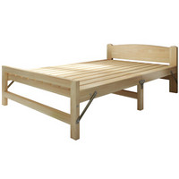 酷林（KULIN）折叠床 单人床午睡床双人床实木板床简易床午休床1米宽