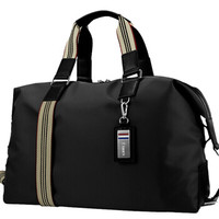 TRiES 才子 旅行袋 手提旅行包男女休闲行李袋短途旅游包大容量单肩包斜挎包 BL5183 黑色