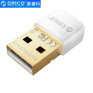 奥睿科（ORICO）BTA-403 USB4.0蓝牙适配器接收器 电脑耳机笔记本手机音频发射/接收器 白色