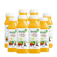 Fruiti果的HPP冷压鲜榨柑橘汁纯果汁饮料轻断食300ml*8瓶