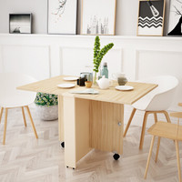 酷林(KULIN)餐桌 折叠简易桌子小方桌饭桌 小桌子便携式整装餐桌