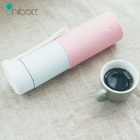 新加坡UNIBOTT优道保温杯创意水杯不锈钢真空茶杯男女杯子时尚创意小巧便携 悦色闪粉 360ml