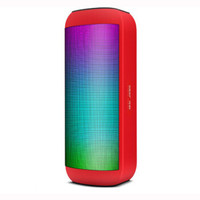 先科（SAST）T9 蓝牙音箱 炫彩浪漫灯 脉动无线低音炮 便携迷你户外可插卡 手机播放器 红