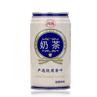 四洲 奶茶 美味香醇 原味 340ml*4罐