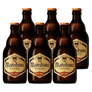 马里斯（Maredsous）比利时 原瓶进口 精酿 马里斯8度 修道院啤酒 330ml*6瓶