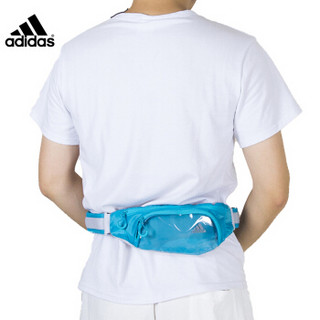 adidas 阿迪达斯 男女款户外运动腰包 休闲旅游运动腰包 BR1357 能量蓝