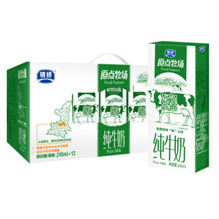 银桥 原点牧场纯牛奶240ml