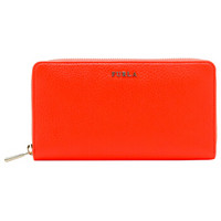 FURLA 芙拉 女款BABYLON系列橙色牛皮钱包 823884 P PN08 D10 BABYLON