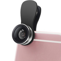 猎奇（LIEQI）LQ-050 手机镜头 广角微距鱼眼套装 黑色 苹果iphone华为小米通用自拍照相单反外置摄像头