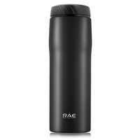 RAE 然也 R3052 304不锈钢保温杯 480ml 黑色