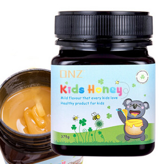 DNZ 儿童蜂蜜Kids Honey 375g 自然成熟纯蜂蜜 新西兰原装进口
