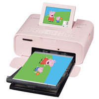 佳能（Canon）SELPHY CP1300 手机照片打印机（粉色）迷你 家用  便携  手机wifi打印