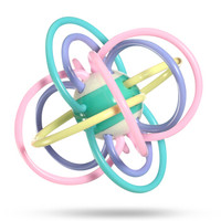 好伊贝（HOY BELL）曼哈顿球 婴儿玩具手抓球牙胶磨牙棒牙咬胶玩具