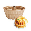 CHEFMADE 学厨 4寸不粘咕咕霍夫模具 空气炸锅蛋糕模具凸柱菠萝型萨瓦林蛋糕面包烘焙模具 烤箱家用 WK9033