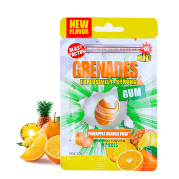 Grenades 歌雷呐 轰炸口香糖 混合口味 30g 袋装