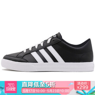 adidas 阿迪达斯 男子 篮球系列 VS SET 运动 篮球鞋 黑色 BC0131 39码 UK6码