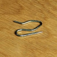 铭聚布艺窗帘成品钩子四爪钩S钩窗帘吊环挂环 S钩30支装