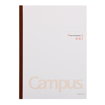京东PLUS会员: KOKUYO 国誉 CNB1339 Campus 胶装笔记本 B5/30页 空白内页 3本装 *5件 图1